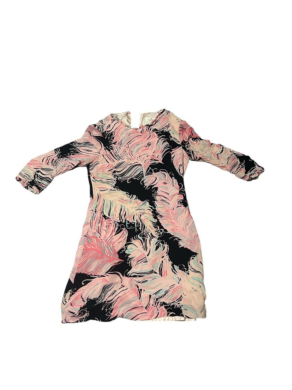 Kate Spade New York Printed Long-Sleeve Dress - Picture 3 of 5